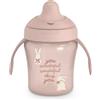 Suavinex Wonderland Learning Cup Tazza Antigoccia per Bambini Dai 6 Mesi - 200 ml - Rosa
