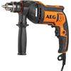 AEG SBE 750 RZ Trapano a Percussione 750 W, Velocità Fino a 3.000 g/min, Mandrino Autoserrante da 13mm