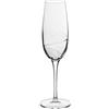 Bormioli Luigi 23.5 cl - Aero Calice Flute in Vetro - Set 6 Pezzi
