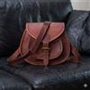 Fatto a mano Borsa piccola e grande donna vintage in pelle messenger tracolla fatta a mano
