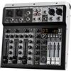 Mixer audio portatile Mixer audio Console di missaggio audio per DJ Studio