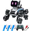 Giocattolo robot intelligente RC cane divertente con musica occhi LED per