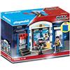 PLAYMOBIL City Action 70306, Play Box Stazione di Polizia, dai 4 Anni