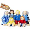 Goki FAMIGLIA DI PUPAZZI SNODABILI