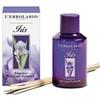 L'ERBOLARIO SB Srl Diffusore per Ambienti Iris 125ml con Bastoncini di Rattan - L\'Erbolario