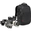 Manfrotto PRO Light Frontloader M, Zaino Fotografico Professionale per Fotocamere, Accesso Laterale e Frontale, Attacco per Treppiede, Zaino Imbottito con Divisori Intercambiabili, Nero