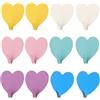 Mewtush 12 Pezzi Ganci Adesivi in Metallo, Appendini Adesivi, Gancio Adesivo a Forma di Cuore, Appendini Adesivi per Casa, Cucina, Bagno, Appendibiti Adesive, Portasciugamani, Ganci Adesivo Muro Resistenti