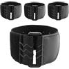 Smomend 4 PCS Cinturini Elastici con Chiusure a Strappo, 30 x 5cm, Cinghie Fissaggio, Ricambio per Fascette, Robuste e Versatili per Pantaloni, Bici, Sci e Altro