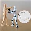 Supporto per animazione stop motion, decorazione domestica, armatura,