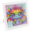 NICE SRL Diamantiny Kawaii Dragon - Crystal Art Draghetto Arcobaleno con Gemme 3D assortito