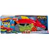 TOYS ONE S.R.L. Hot Wheels Dragon Launch Transporter playset con pista e lanci macchinine