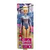 TOYS ONE S.R.L. barbie ginnasta bambola bionda con body colorato bastoni e nastro 3+