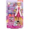 TOYS ONE S.R.L. Barbie Carriere Scienziata bambola con laboratorio e accessori JCR70