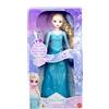 TOYS ONE S.R.L. bambola elsa frozen all'alba sorgerò canterina 4 lingue mattel