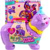 TOYS ONE S.R.L. polly pocket gattino delle feste playset con mini bambole e 23 accessori