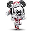 PANDORA 794218C01 Charm natalizio di Minnie Mouse
