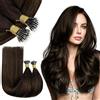 RUNATURE Extension Capelli Veri Nano Ring Marrone Ombre #2/2/6 45cm 50g 50s