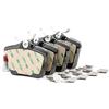FERODO Kit pastiglie freni Posteriore non predisposto per visualizzazione avviso usura con accessori FDB1727 Compatibilità con PEUGEOT 407 6D 407 SW 6E 607 9D, 9U, CITROËN C5 III RD