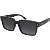 Dsquared2 D2 0202/G/S 807/9O | Occhiali da Sole Graduati o Non Graduati | Plastica | Quadrati | Nero | Adrialenti