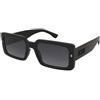 Dsquared2 Icon 0029/S 807/9O | Occhiali da Sole Graduati o Non Graduati | Prova Online | Plastica | Rettangolari | Nero | Adrialenti