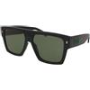 Dsquared2 D2 Icon 0030/S 7ZJ/QT | Occhiali da Sole Graduati o Non Graduati | Plastica | Quadrati | Nero | Adrialenti