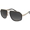 Dsquared2 D2 0190/S 807/9O | Occhiali da Sole Graduati o Non Graduati | Prova Online | Metallo, Plastica | Quadrati | Nero, Oro | Adrialenti