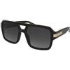 Dsquared2 D2 0197/S 807/9O | Occhiali da Sole Graduati o Non Graduati | Prova Online | Plastica | Quadrati | Nero | Adrialenti