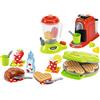 Smoby Ecoiffier - Set Cuoco con 28 Accessori Inclusi, con Frullatore, Macchina da caffè, Piastra Waffel, + 18 Mesi, 760002624