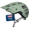 ABUS Casco MTB MoDrop, robusto casco da bicicletta con buona ventilazione per mountain bike, vestibilità personalizzata, unisex, verde, S