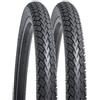 YUNSCM 2-PCS 26 pollici bicicletta pneumatici 26x1.75/47-559 Compatible with Route bicicletta 26x1.75 26X1.75 pneumatici(Y-1476)