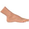 Vnmcry Modello di Piedi in Silicone Dimensione Reale per Uomo e Donna Morbido e Flessibile Manichino per Esposizione Scarpe Sandali e Calze (Destra, Piede Uomo, Bronzo)