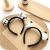 LEEMASING 2 pezzi di fascia per capelli a forma di panda da da donna, per adulti, bambini, cosplay, feste di compleanno