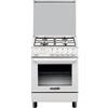 La Germania S640 21 W cucina a gas 60 cm L bianca