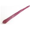 Suitsupply Cravatta Uomo 147 x 6 cm Viola In Seta 100% Punta Classica Fantasia