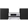 JVC Kenwood M-EB50-S Compact Hi-Fi System Lettore CD Bluetooth AC 100V Silver JP