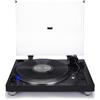 AIWA APX-1200BT/BK Giradischi Professionale con Bluetooth, USB, Preamplificatore