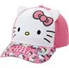 Hello Kitty - Cappello visiera 3D per bambini