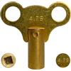 TTAMG Chiave di spurgo radiatore - 9 misure a scelta - 4,75 mm/4,75 mm (tolleranza 4,65 - 4,85 mm)
