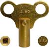 Generic Chiave di spurgo radiatore - 9 misure - 4,5 mm - 4,5 mm