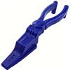 Mr.Gadget's Solutions - Supporto per chiodi per martellare | Pinze di sicurezza in plastica riutilizzabili con 11 fori | Guida protettiva per unghie e strumento per manomissione per la lavorazione del