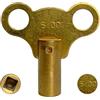 Generic Chiave di spurgo radiatore - 9 misure - 5 mm/5 mm