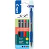 Pilot Set2Go 4 penne roller gel a scatto G-2+ nero, blu, rosso, verde 001424