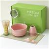 Generic Set per tè Matcha, set tradizionale per cerimonia del tè Matcha, 7 pezzi - Include ciotola Matcha con beccuccio, supporto per frusta Matcha, frusta e cucchiaio per Matcha, filtro, accessori per Matcha