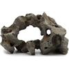 Amtra Deko Roccia Gallura Grigia Grande - Decorazione in Resina atossica per Acquari, Accessorio Ornamentale subacqueo, Decorativo rifugio nascondiglio, Dipinto a Mano, Dimensione 20 * 34,5 * 22 cm