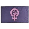Pandiui23 Bandiera femminista, bandiera colori femminismo, bandiera 150 x 90 cm, bandiera femminista