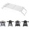 Denmay Griglia scaldavivande di ricambio per barbecue a gas Weber Q300, in acciaio inox, accessorio per Weber Q300, Q320, Q3000, Q3200