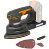 WORX WX822.9 Levigatrice di finitura 20V a battteria-solo corpo macchina
