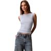 Calvin Klein SL 1x1 Refined Cotton Rib Tank Lv047b265g Canotta Donna