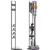 MORANGO Organizzatore Aspirapolvere Dyson, Metallo, Compatibile con Dyson V15 V12 V11 V10 V8 V7 V6 - DC58/ DC59/ DC62/ DC74. Supporto per il Pavimento, senza Forare la Parete. Staffa Verticale.