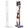 MORANGO Supporto per Aspirapolvere Compatibile con Dyson V15 V12 V11 V10 V8 V7 V6 - DC58/ DC59/ DC62/ DC74 - Organizzatore da Pavimento senza Forare il Muro.